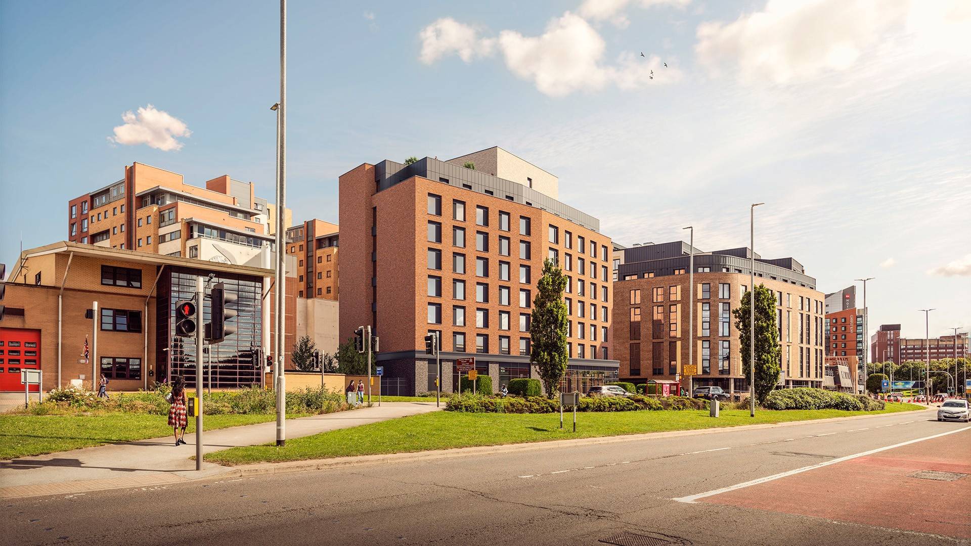 Kirkstall Road in Leeds designed by architects Cunniff