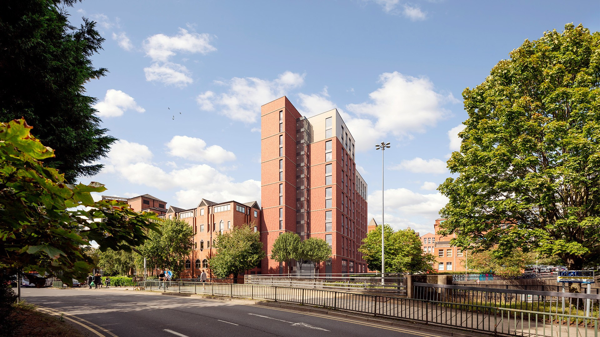 The Tower student accommodation designed by Cunniff